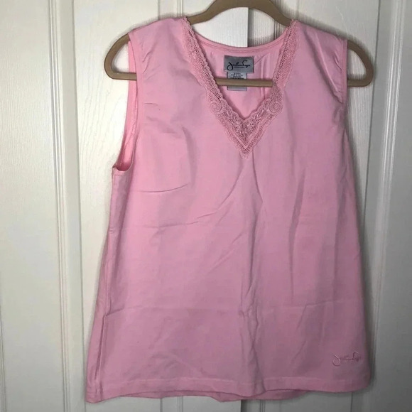 JONATHAN LOGAN Pink Tank Top - Picture 1 of 7